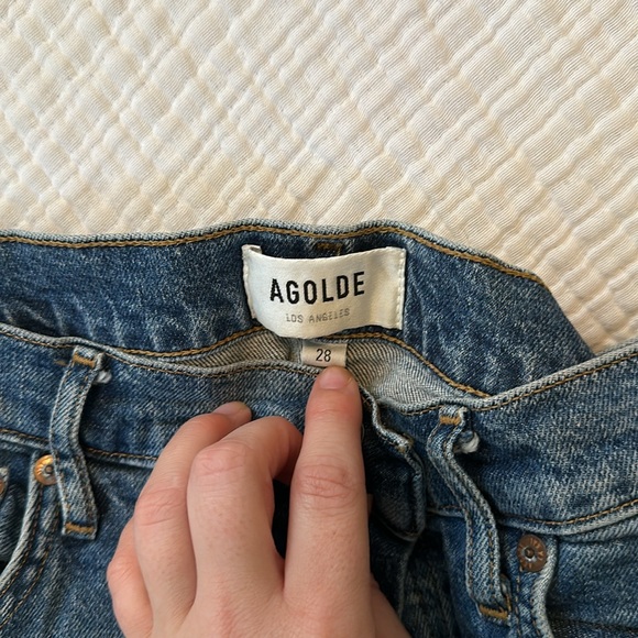 Agolde Riley Crop Jeans - Picture 3 of 3